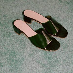 Maryam Nassir Zadeh Agatha Green Slide Size 40